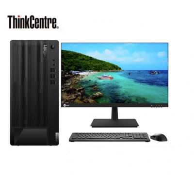 聯想（ThinkCentre） E98 商用電腦+23.8英寸V2435顯示器套裝 i7-11700/16G/512G固態(tài)/23.8顯示器